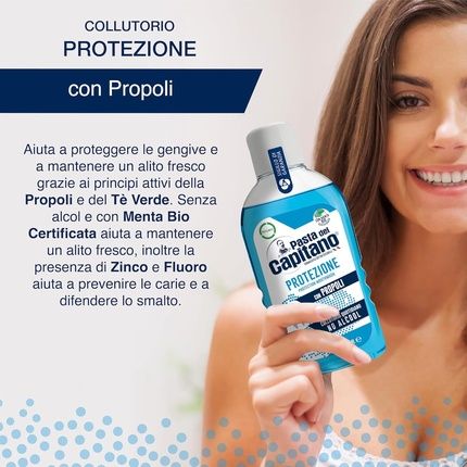 Pasta Del Capitano 1905 Protection Mouthwash 400Ml