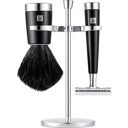 Zwilling Razor Set With Safety Razor 3 Pieces With Shaving Brush And Holder