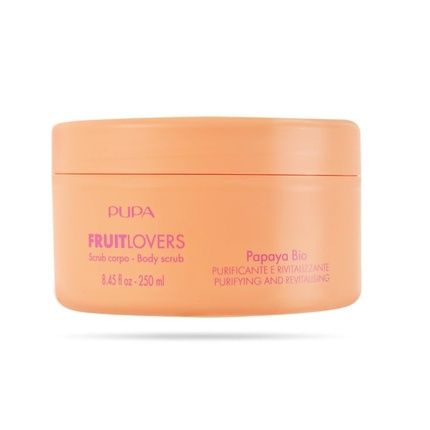 Pupa Fruit Lovers Body Scrub 002 Papaya Organic 250Ml