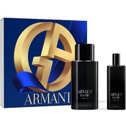 Giorgio Armani Code For Men Parfum Gift Set Edp 75 Ml And Edp 15 Ml