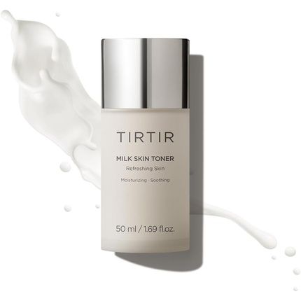 Tirtir Milk Skin Rice Toner Deep Moisturizing Hydrating Toner For Face With Niacinamide Ceramide Rice Bran Extract 1.69 Fl Oz
