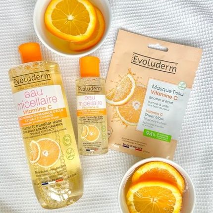 Evoluderm Fabric Mask Vitamin C Shine Enhancer 19Ml 94 Natural - Image 3