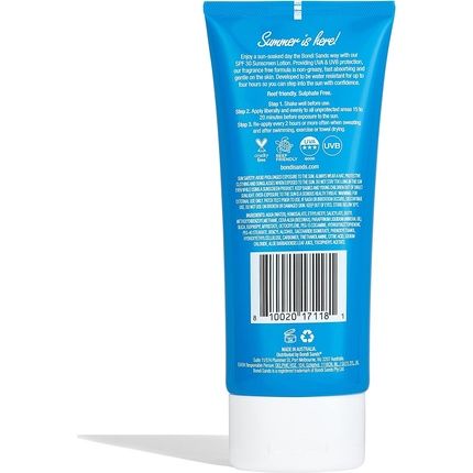 Coconut Beach Sunscreen Lotion Spf30+ Water Resistant 4 Hours 1 Bottle