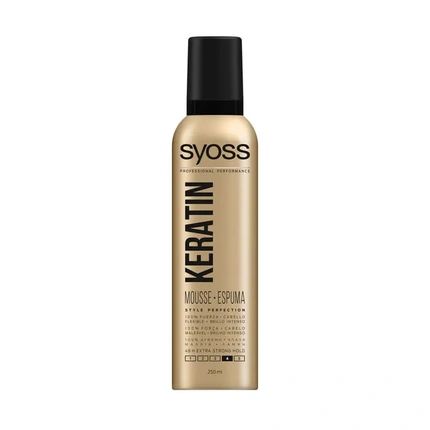 Syoss Syoss Foam Hair Keratin Style Perfection 250Ml