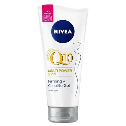Nivea Firming Anticellulite Gel Q10 Plus 200 Ml 5 In 1 Firming And Cellulite Treatment