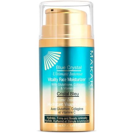 Makari Blue Crystal Vitality Face Moisturizer 1.7 Fl Oz - Lightening