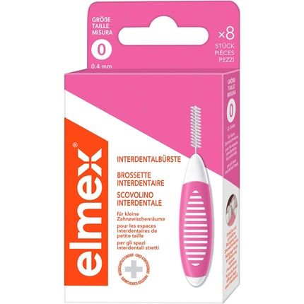Elmex Pink Interdental Brush Size 0 0.40Mm