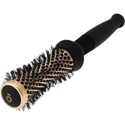 T4B Kashoki Hourglass Styling Brush Antistatic And Ionic Round Brush With Ceramic Coating 33Mm