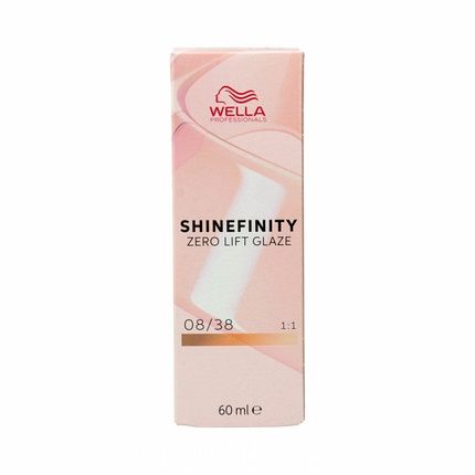 Wella Shinefinity Permanent Hair Color No 08/38 60Ml