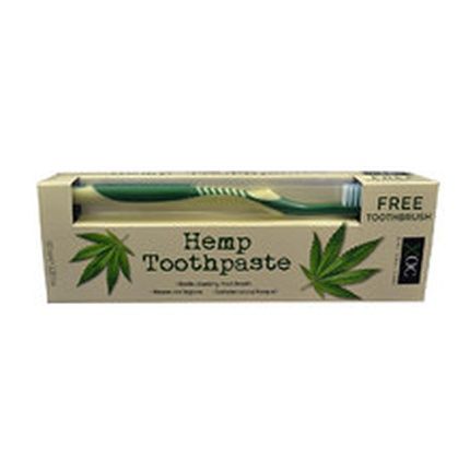 Hemp Toothpaste With Free Toothbrush