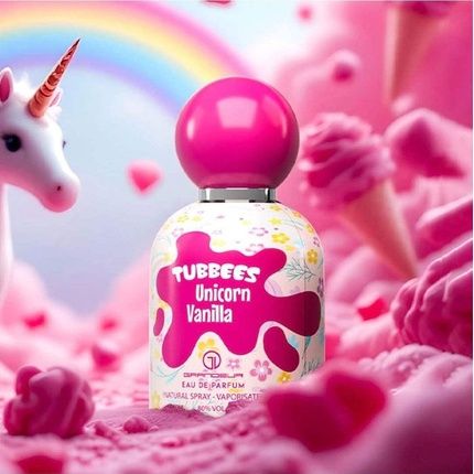 Grandeur Tubbees Perfume 50Ml Unicorn Vanilla - Unisex Kid-Friendly Gourmand