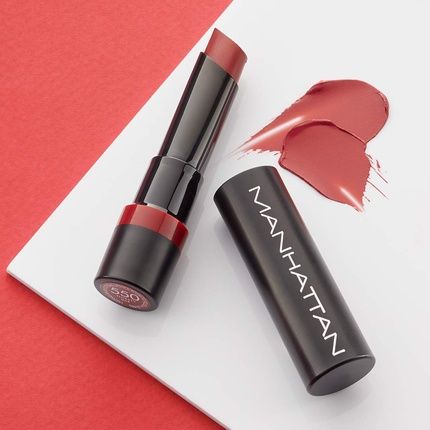 Manhattan All In One Extreme Lipstick For Long-Lasting Intense Color And Comfortable Wear 1X2.3G 25 Snatched - Image 3