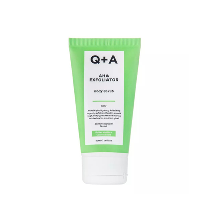 Q+A Mini Aha Exfoliator Body Scrub - 50Ml