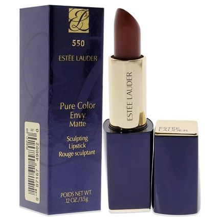 Estee Lauder Pure Color Envy Matte Sculpting Lipstick 550 Mind Game 0.12Oz - Image 3