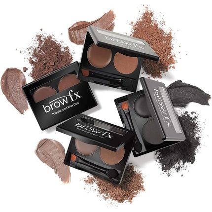 Brow Fx Brow Powder Wax Duo Charcoal