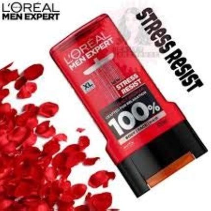 L'Oreal Men Expert Stress Resist Shower Gel 300Ml - Image 3