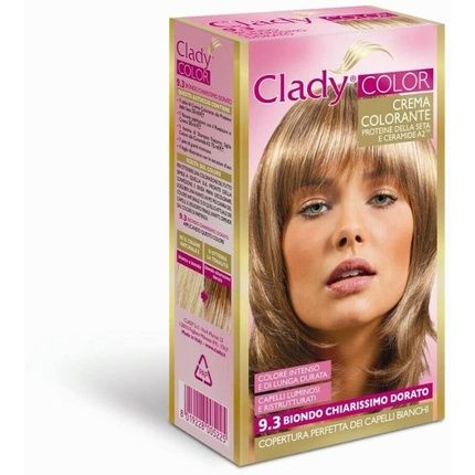 Clady 9.3 Light Golden Blonde Hair Dye