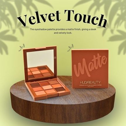 Huda Beauty Warm Matte Eye Shadow Palette