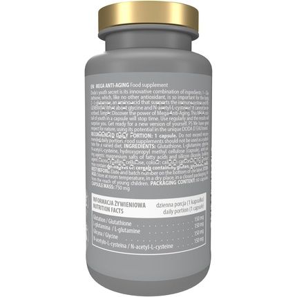 Activlab Doda D'Eau Mega Anti-Aging Vegetable Capsules 60