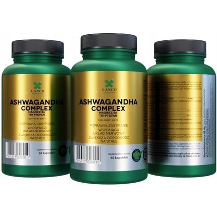 Lanco Ashwagandha Complex Premium Anti-Stress Capsules With Magnesium - Image 3