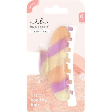 Invisibobble Clipstar L Tricolour Women'S Hair Clip In Orange