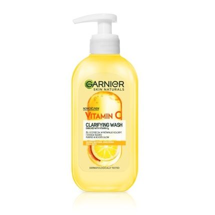 Garnier Skin Naturals Vitamin C Cleansing Gel For Dull And Tired Skin 200Ml