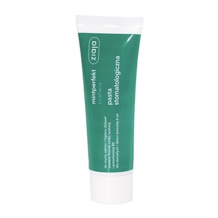 Ziaja Mintperfect Sage Toothpaste With Fluoride 75Ml