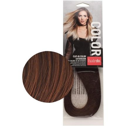 Hairdo Clip-In Color Extension Dark Copper Red 36Cm