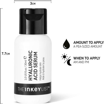 The Inkey List Hyaluronic Acid Serum To Plump And Smooth All Skin Types 30Ml - Image 3