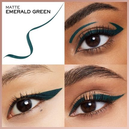 Lancome Idole Ultra-Precise Felt Tip Waterproof Liquid Eyeliner 24Hr Smudge-Resistant Wear Green