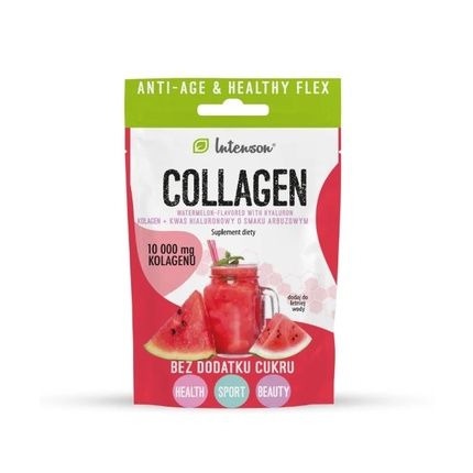 Intenson Collagen + Hyaluronic Acid Watermelon Flavor, 10.8 G