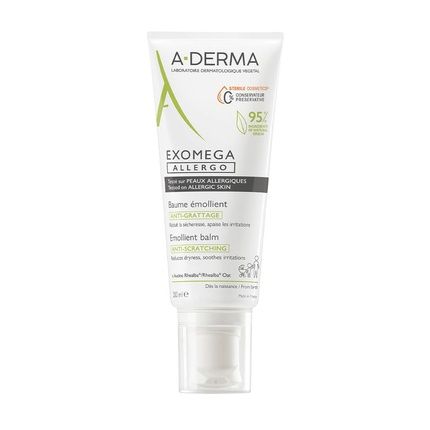 Aderma Exomega Allergo Emollient Balm 200Ml