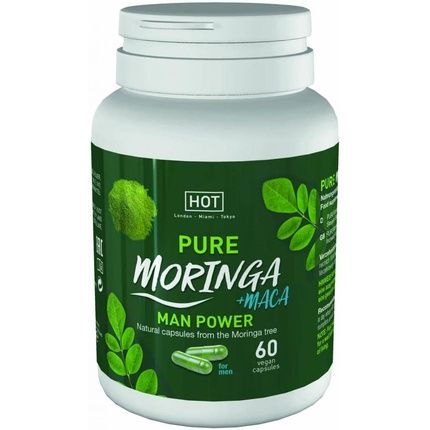Hot Bio Moringa Man Power Capsules 60 Capsules
