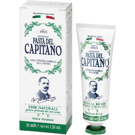 Pasta Del Capitano 1905 Natural Herbal Toothpaste 25Ml