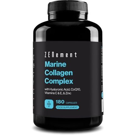 Marine Collagen Complex With Hyaluronic Acid, Coq10, Vitamins C & E, And Zinc