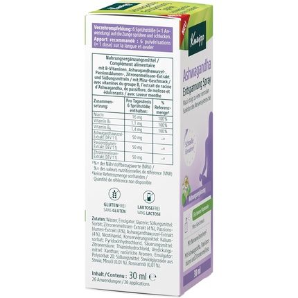 Kneipp Ashwagandha Relaxation Spray For Inner Harmony - Image 3