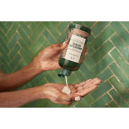The Body Shop Jamaican Black Castor Oil Shampoo For Curly Hair 13.5 Fl Oz 400Ml