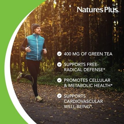 Naturesplus Herbal Actives Chinese Green Tea 60 Vegan Capsules 400Mg - Image 3