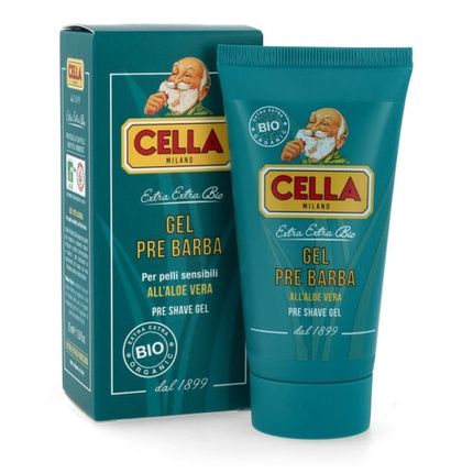 Cella Bio Pre Shave Gel With Aloe Vera 75Ml - Image 4