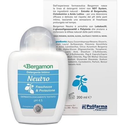 Bergamon Intimo Neutro 200Ml