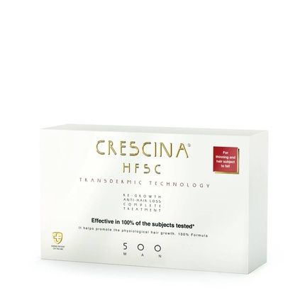Crescina Transdermic Hfsc Complete Treatment 500 For Men - 20 Vials Of 3.5Ml
