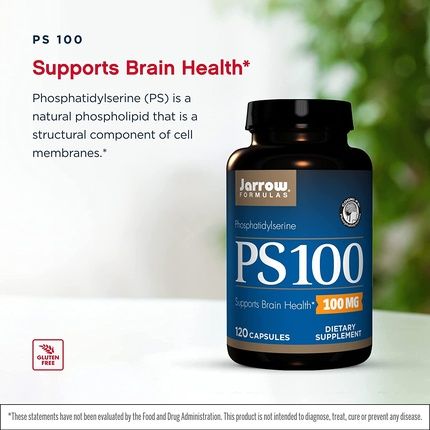 Jarrow Formulas Phosphatidylserine (Ps) Supports Brain Health 100Mg 120 Count - Image 3