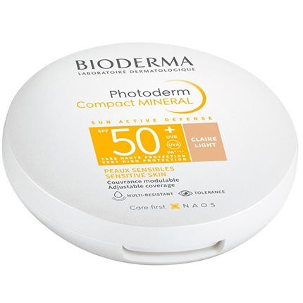 Bioderma Photoderm Compact Mineral Spf50 Light 10G High Protection Compact Powder - Image 3