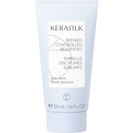 Kerasilk Curl Balm Curly Hair Vegan Formula Anti-Frizz Anti-Humidity 75Ml