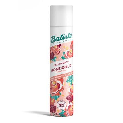 Batiste Dry Shampoo Rose Gold 200 Ml For Normal Hair With Bergamot And Jasmine Aroma - Image 3