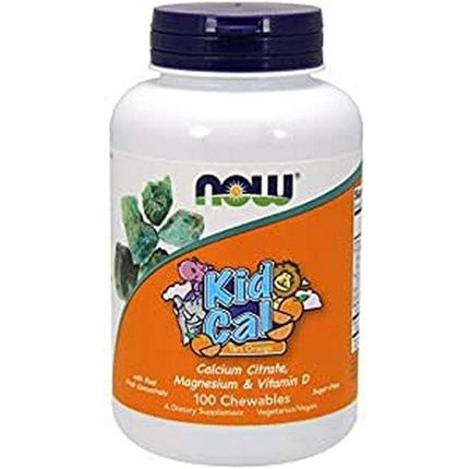 Now Foods Kid Cal Orange Dream 100 Chewable Tablets 260G