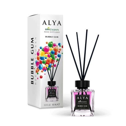 Alya Room Freshener Bubble Gum Reed Diffuser - 100Ml