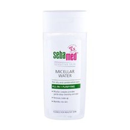 Sebamed Sensitive Skin Micellar Water Oily Skin 200 Ml For Cleansing And Care Of Oily And Combination Skin