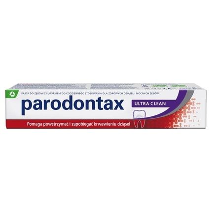 Parodontax Ultra Clean Toothpaste With Fluoride For Bleeding Gums 75Ml