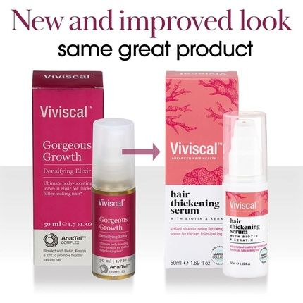 Viviscal Hair Thickening Serum For Naturally Thicker And Fuller Looking Hair 50Ml